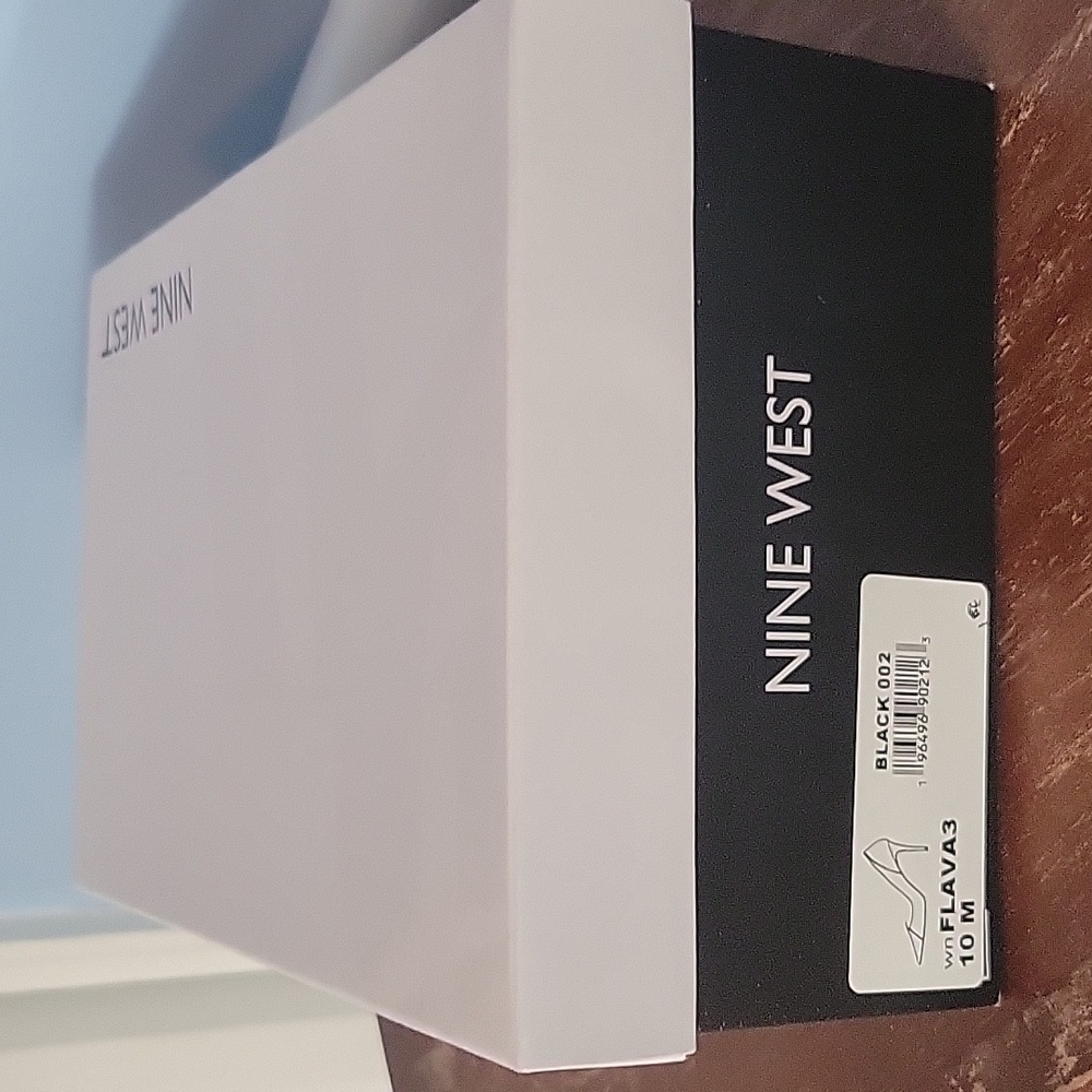Nine West Black Flava Heels